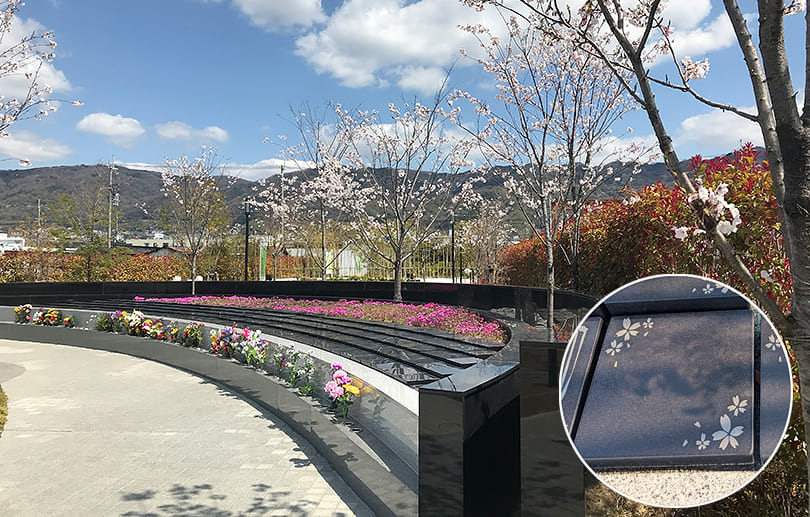 さくら樹木葬（御影石プレートつき）の写真